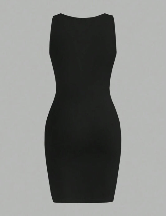 Black Sleeveless Dress